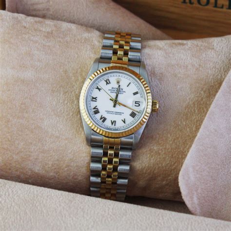 rolex acciaio e oro donna|prezzo rolex vintage.